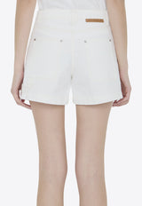 Stella McCartney Banana Denim Shorts 6D0250-3SPH57-9067