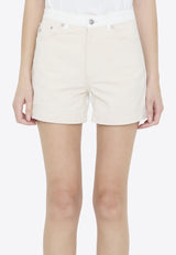 Stella McCartney Banana Denim Shorts 6D0250-3SPH57-9067