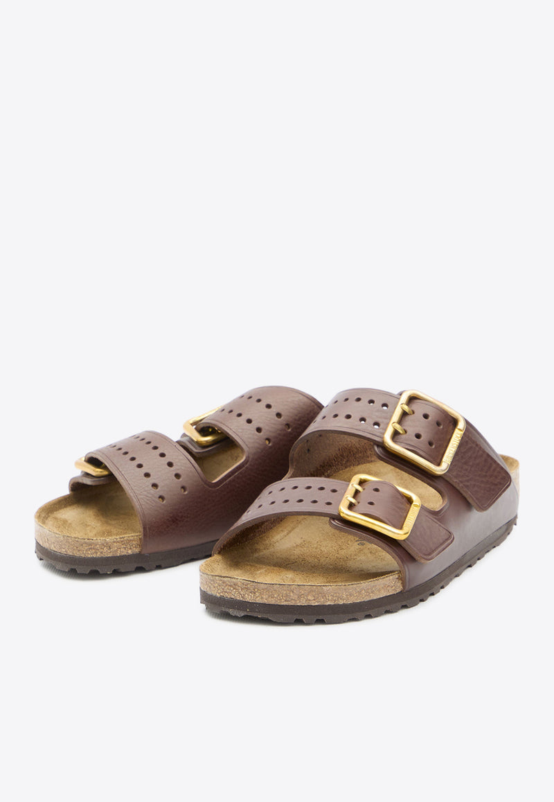 Birkenstock Arizona Perforated Straps Sandals 1022625.--ROAST