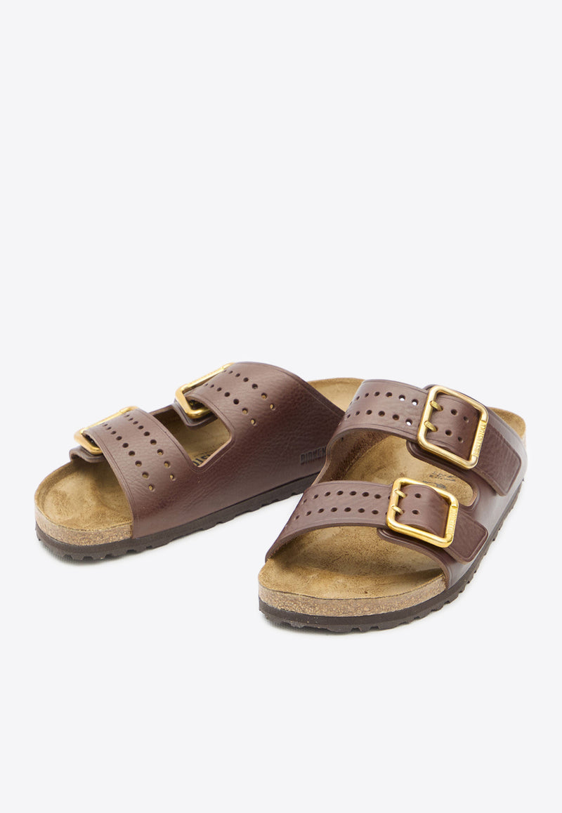 Birkenstock Arizona Perforated Straps Sandals 1022625.--ROAST