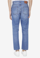 Valentino VLogo Straight-Leg Jeans 3V3DE03D-9EW-558