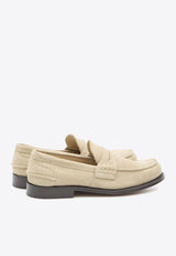 Church
s Pembrey Suede Penny Loafers Beige EDB003-9VE-F0AHP