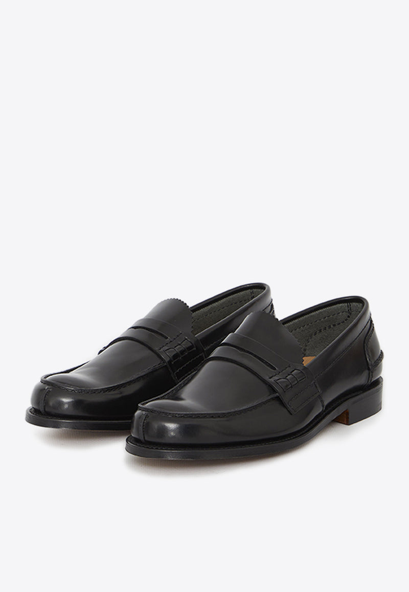 Church
s Pembrey Calf Leather Loafers EDB003-9LG-F0AAB Black