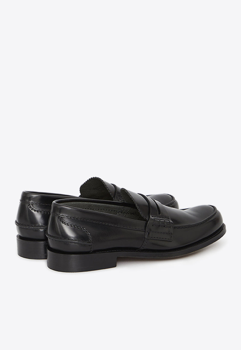 Church
s Pembrey Calf Leather Loafers EDB003-9LG-F0AAB Black