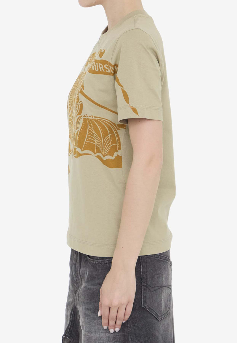 Burberry EKD Print Short-Sleeved T-shirt 8096376--B7311 Beige