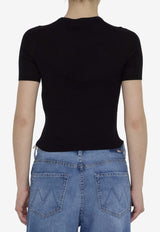 Gucci Wool and Silk Knit Top 788860-XKD2P-1152 Black