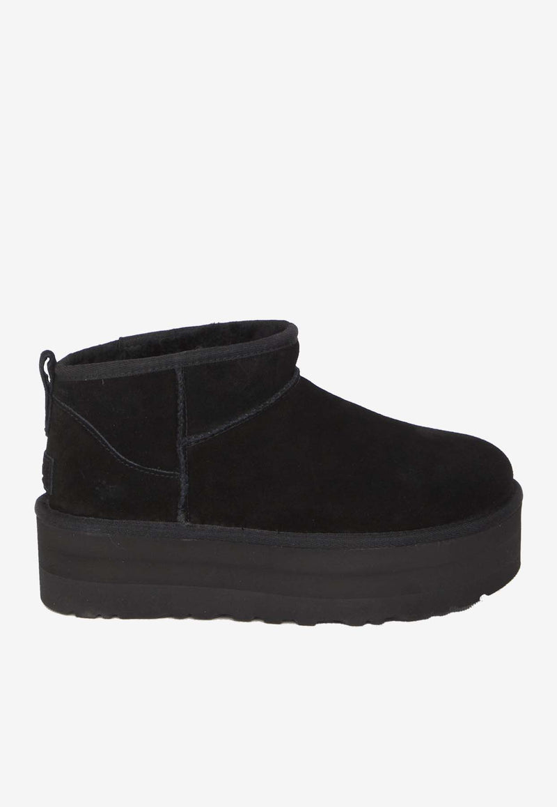 Classic Ultra Mini Platform Suede Boots