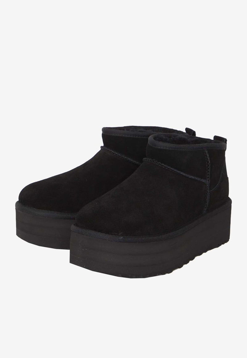 Classic Ultra Mini Platform Suede Boots