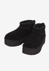 Classic Ultra Mini Platform Suede Boots