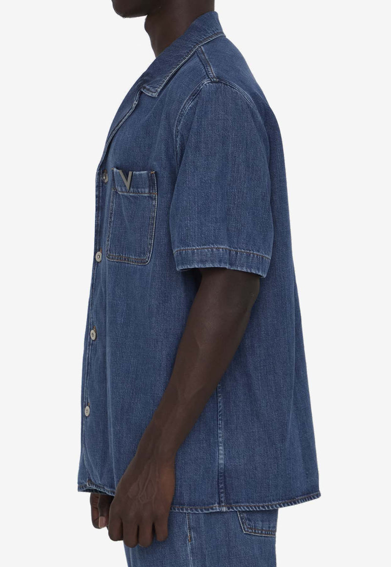 VLogo Denim Shirt