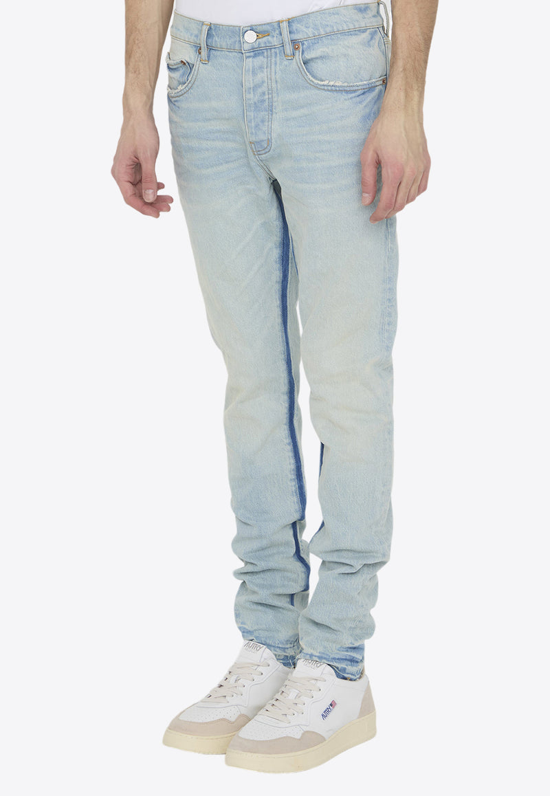 Purple Brand Washed-Out Slim Jeans P001-SHII224-