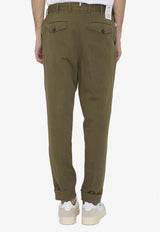 PT Torino Straight-Leg Chino Pants Green COZLCLZB0REW-BP71-0445