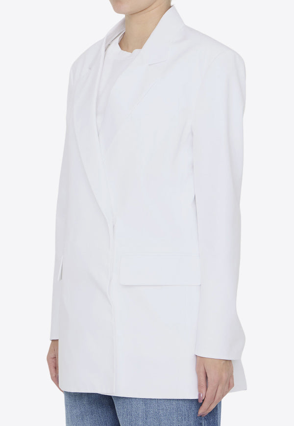 Valentino Classic Double-Breasted Blazer White 4B0CE3K3-5DN-001