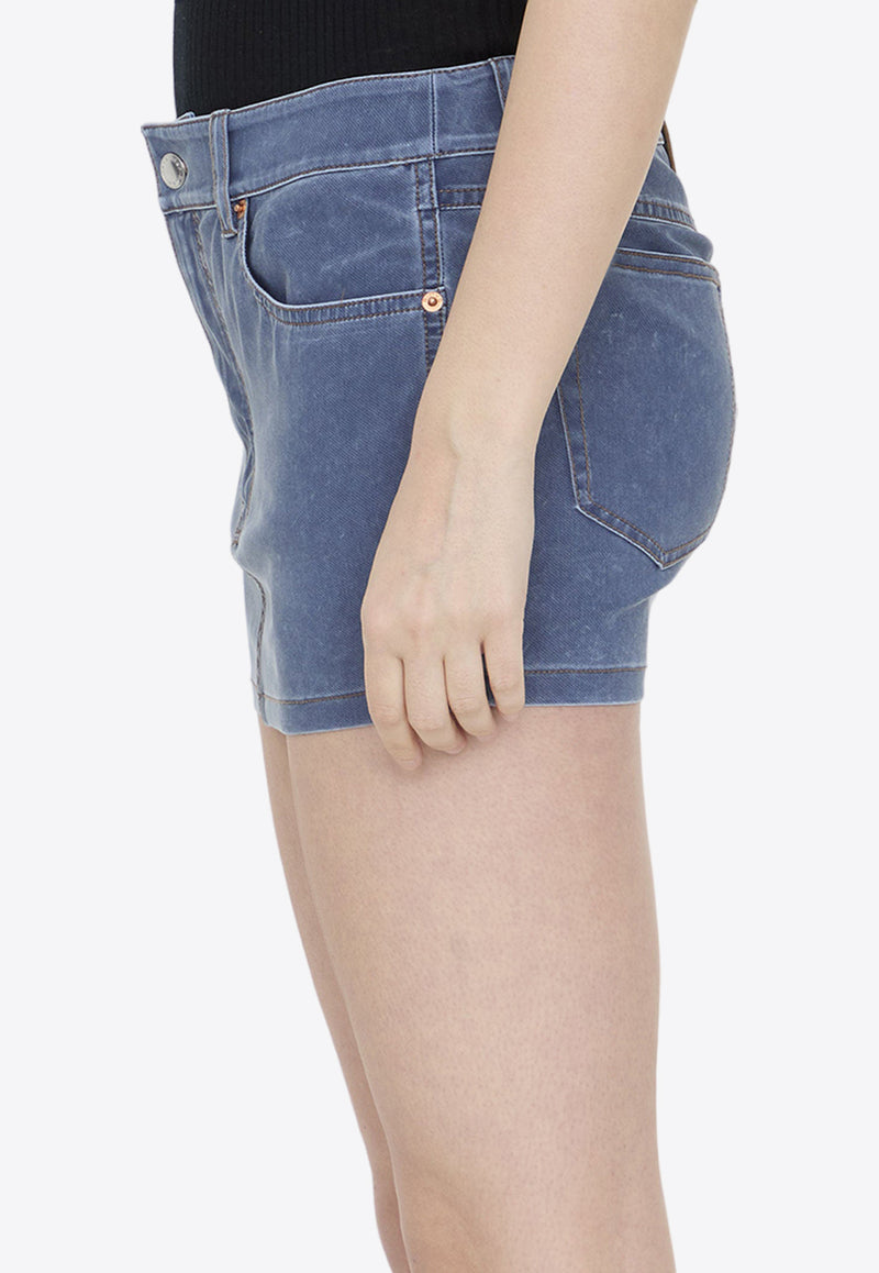 Alexander Wang Trompe-L
oeil Denim Mini skirt 1CC2245290--406A