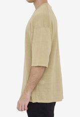 Roberto Collina Basic Linen T-shirt Beige RT20221-RT20-04