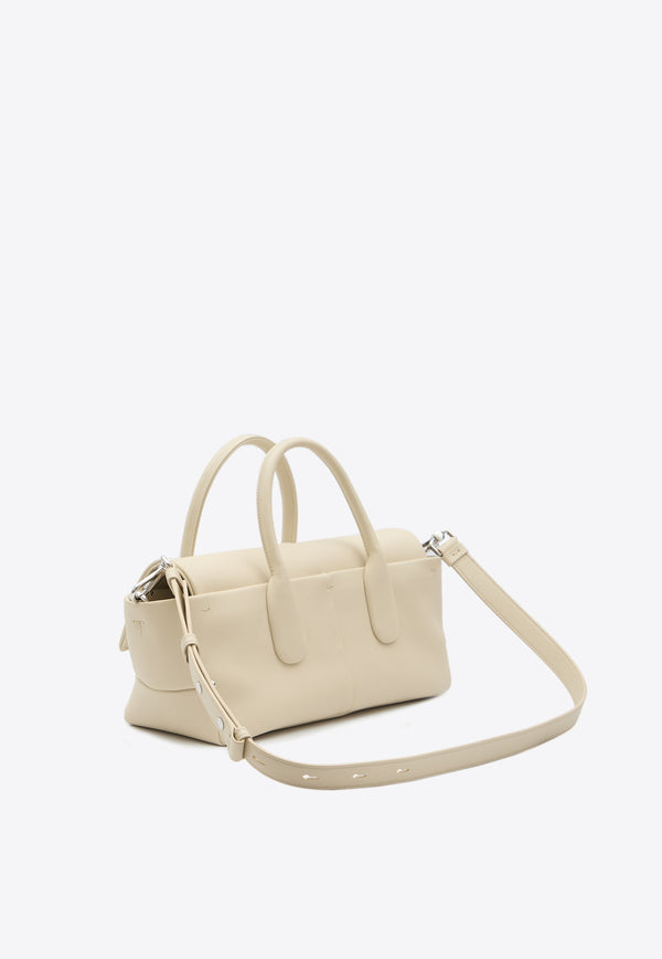 Tod
s Small Di Reverse Flap Shoulder Bag Cream XBWDBRI0200-YAT-B019