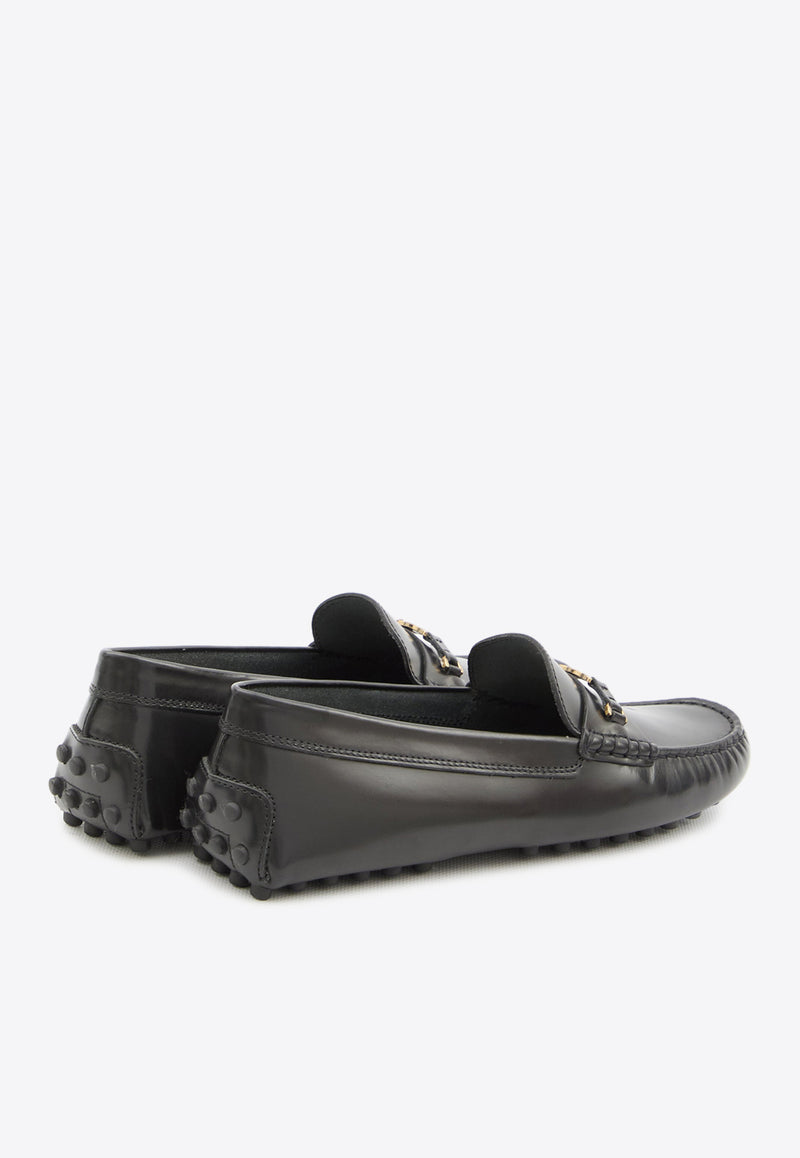 Tod
s Gommino Leather Loafers Black XXW22L0IO80-AKT-B999