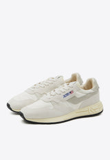 Autry Reelwind Suede Low-Top Sneakers White WWLM-NC-04