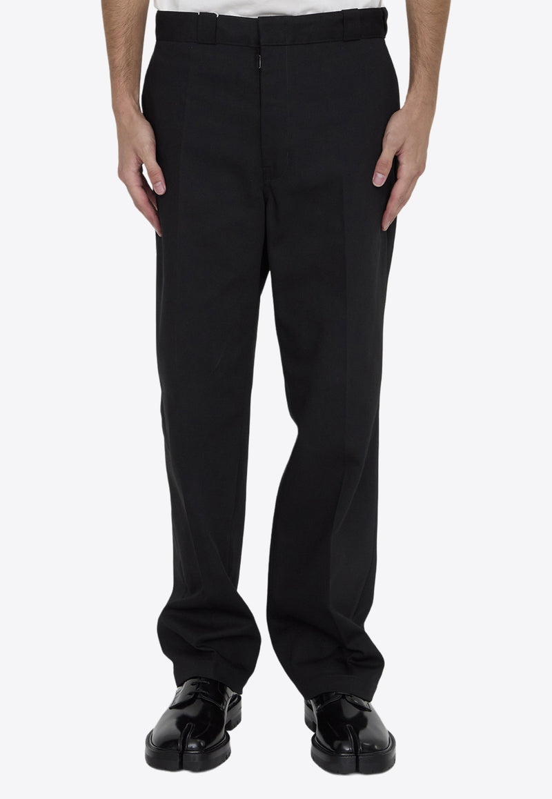 Maison Margiela Straight-Leg Tailored Pants Black S50KA0653-M35205-900