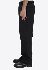 Maison Margiela Straight-Leg Tailored Pants Black S50KA0653-M35205-900