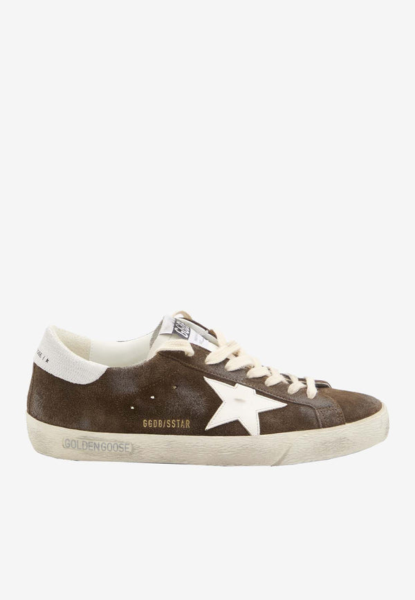 Golden Goose DB Super-Star Suede Low-Top Sneakers Brown GMF00101-F006151-55377