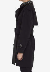 Burberry Double-Breasted Trench Coat Black 8096563--A1189