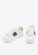 Gucci Ace Leather Low-Top Sneakers White 791399-AACAG-9055