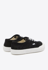 Loewe Terra Vulca Suede Low-Top Sneakers Black M616284X02--1100