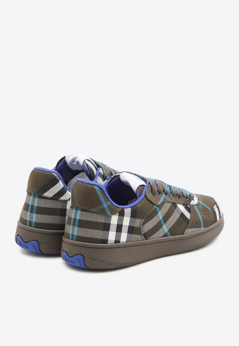 Burberry Check Terrace Low-Top Sneakers 8095683--C1213 Multicolor