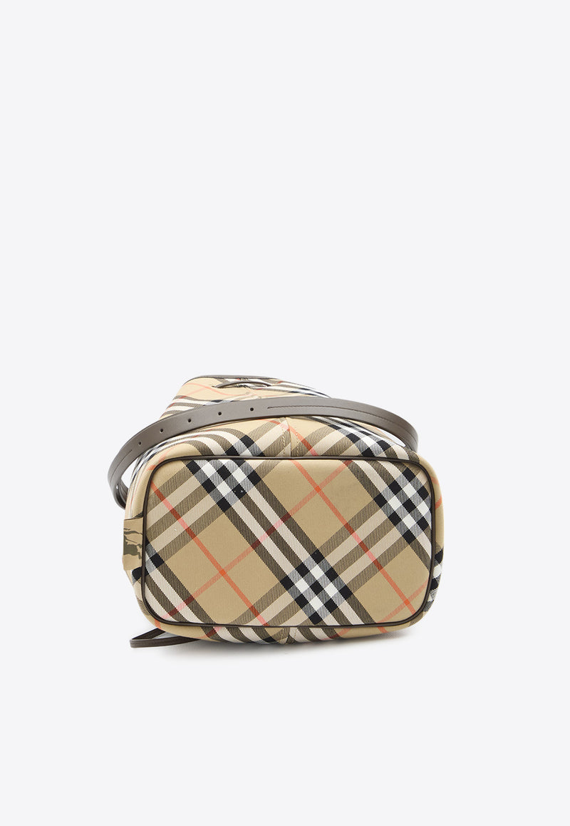 Burberry Vintage Check Bucket Bag Beige 8093869--B9368