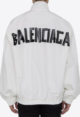 Balenciaga Tape Type Logo Track Jacket White 794468-TPQ38-9000