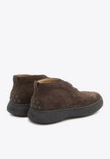 Tod
s Heritage Suede Desert Boots Brown XXM06L0GK40-RE0-S800