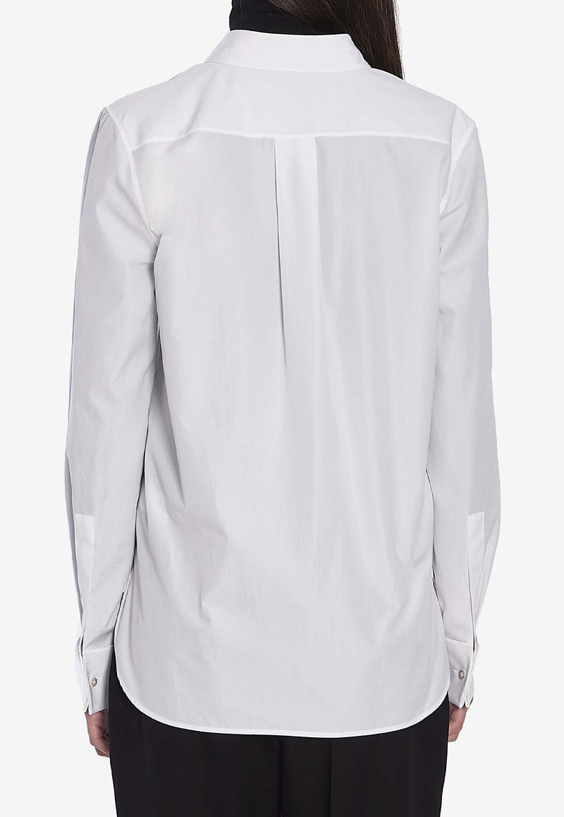 The Row Metis Long-Sleeved Formal Shirt White 7504-W2439-WHT