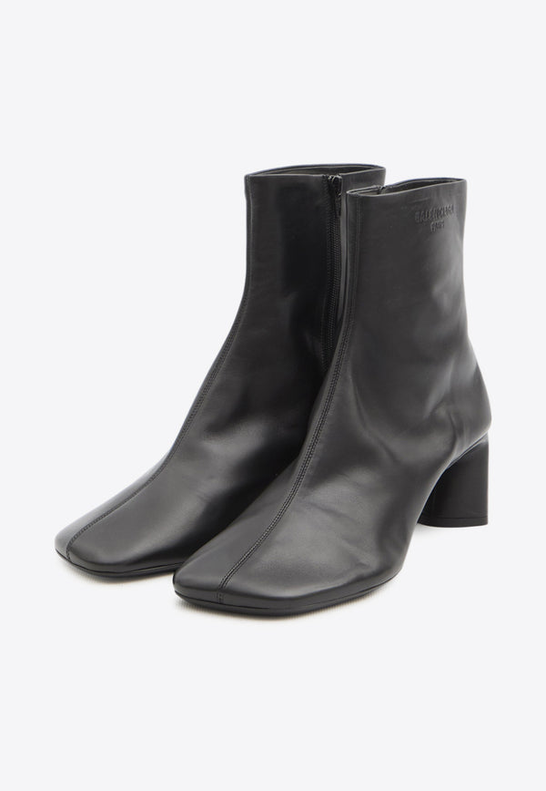 Balenciaga Duty Free 60 Leather Boots Black 804517-WBCW0-1000