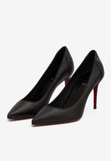 Christian Louboutin Sporty Kate 85 Leather Pumps  1240544-B439-BLACK