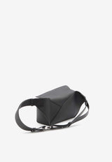 Loewe Small Puzzle Calf Leather Belt Bag Black B510SEBX02--1100