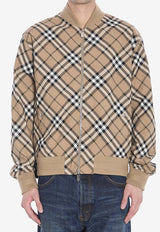 Burberry Vintage Check Harrington Bomber Jacket Beige 8092963--C1202