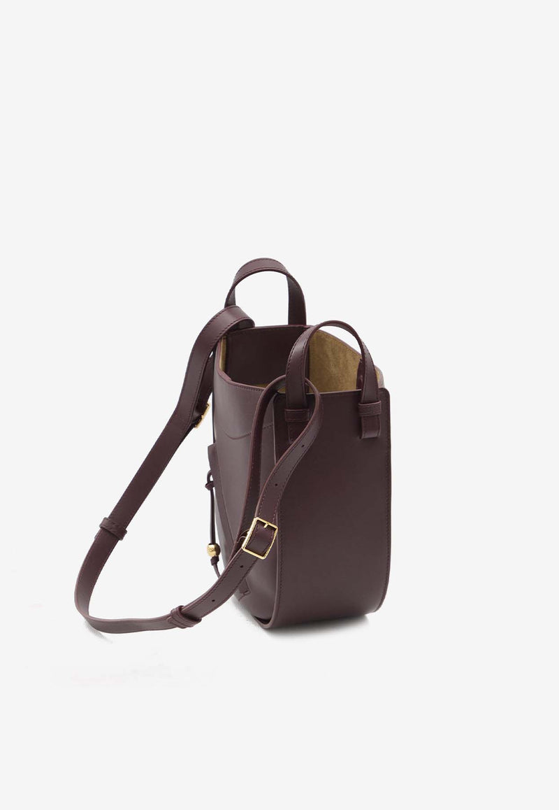 Loewe Hammock Slice Crossbody Bag Burgundy A538HHSX01--7240