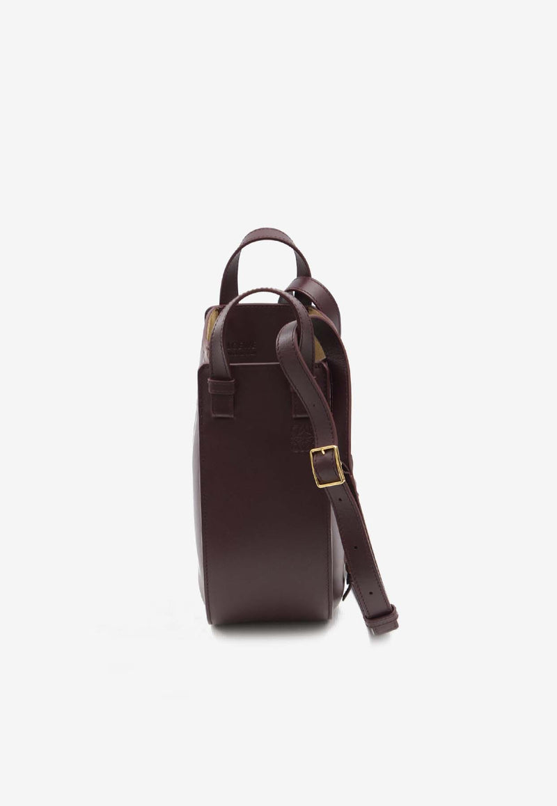 Loewe Hammock Slice Crossbody Bag Burgundy A538HHSX01--7240