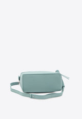 Loewe Small Puzzle Leather Shoulder Bag Light Blue A510P60X41--4412