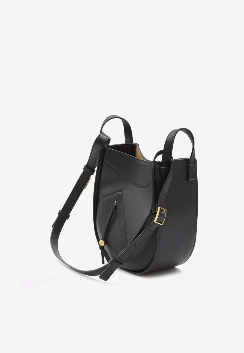 Loewe Hammock Slice Crossbody Bag Black A538HHSX01--1100