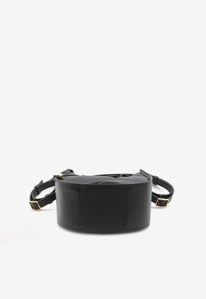 Loewe Hammock Slice Crossbody Bag Black A538HHSX01--1100