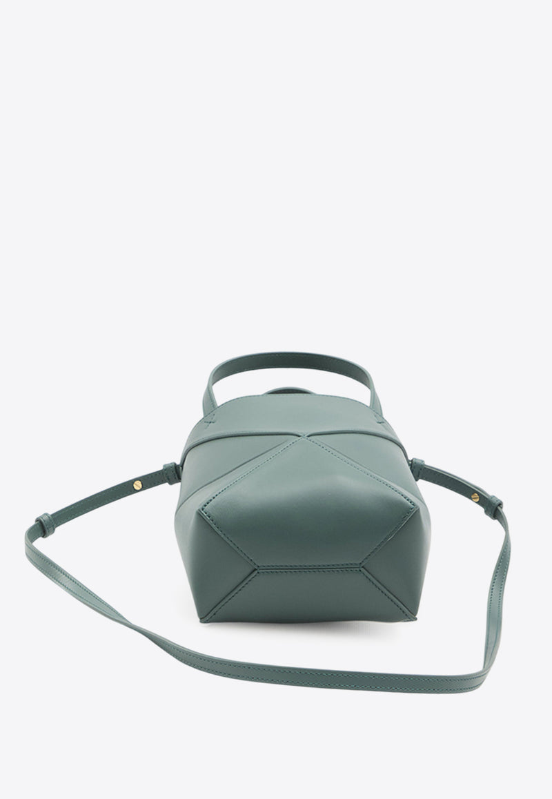 Loewe Mini Puzzle Fold Tote Bag Green A657V25X01--4535