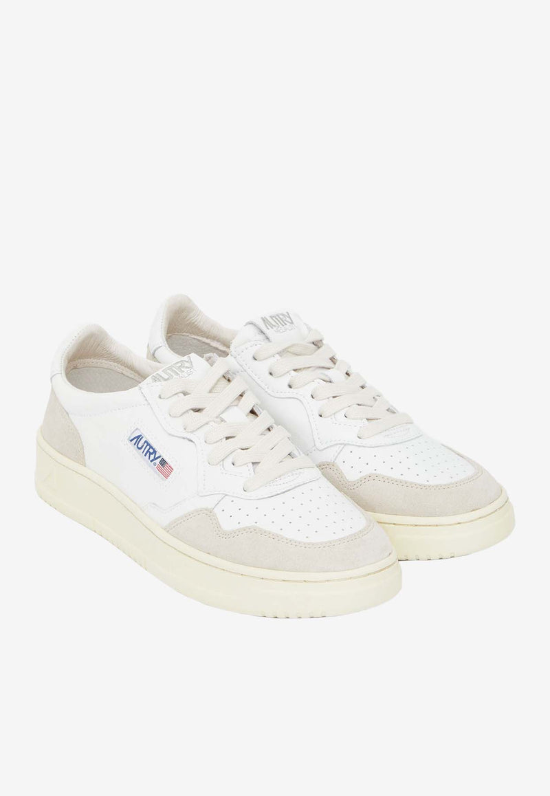 Autry Medalist Low-Top Sneakers White AULW-LS-33