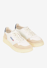 Autry Medalist Leather Sneakers White AULM-LS-28