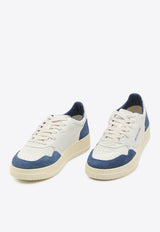 Autry Medalist Leather Low-Top Sneakers White AULM-GS-41