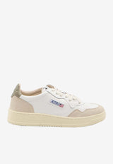 Autry Medalist Leather Sneakers White AULM-LS-77