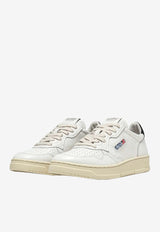 Autry Medalist Leather Sneakers White AULM-LL-22