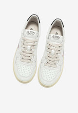 Autry Medalist Leather Sneakers White AULM-LL-22