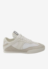 Chloé Kick Leather and Suede Sneakers Ivory CHC25S07IPL--20S